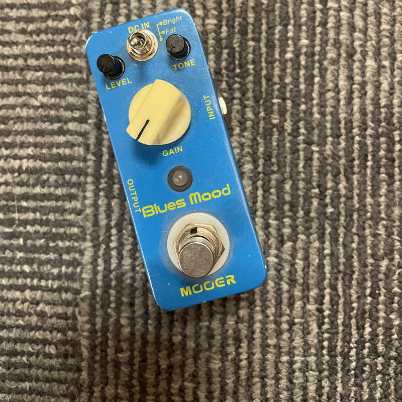 used 2010s Mooer MBD2 Blues Mood Blue - Effect Pedal