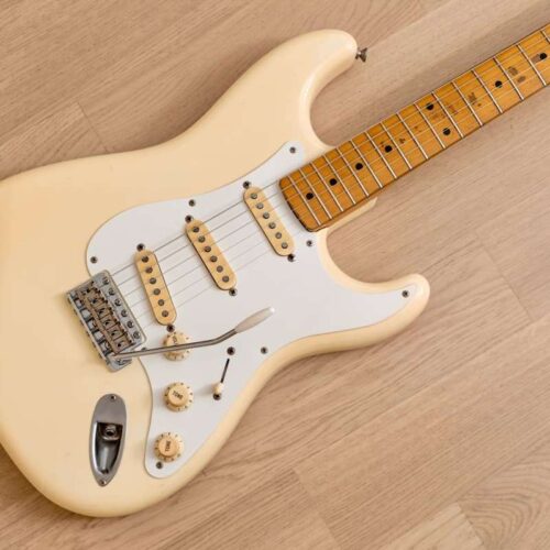 1983 Fender JV '57 Stratocaster ST57-65 Olympic White -        Stratocaster