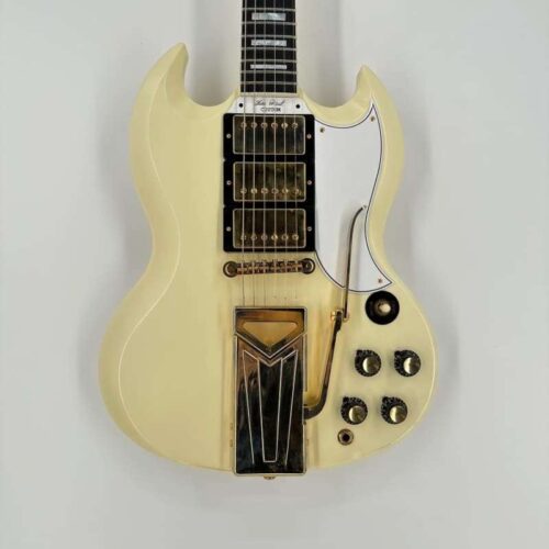 Gibson Les Paul SG Custom 1961 60th Anniversary VOS Polaris White -         Les Paul