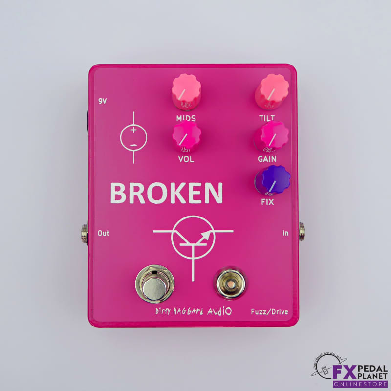 new 2022 Dirty Haggard Audio Broken Pink - Effect Pedal