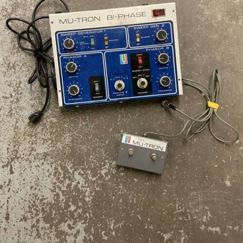 1970s Mu-Tron Bi-Phase Blue -           Phase