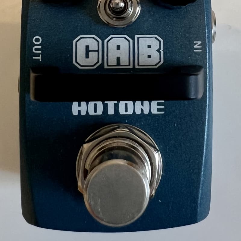 used 2010s Hotone Skyline Cab Analog Cabinet Simulator Slate Blue - Effect Pedal