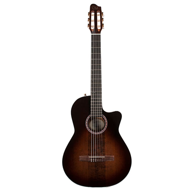 Godin Arena Pro Cutaway Bourbon Burst Nylon String Electro Gui... - £1149 new Guitar