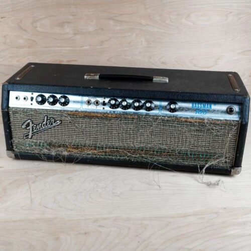 1974 Fender Bassman 100 2-Channel 100-Watt Guitar Amp Head Sil... -         Vintage Amplifier Bass