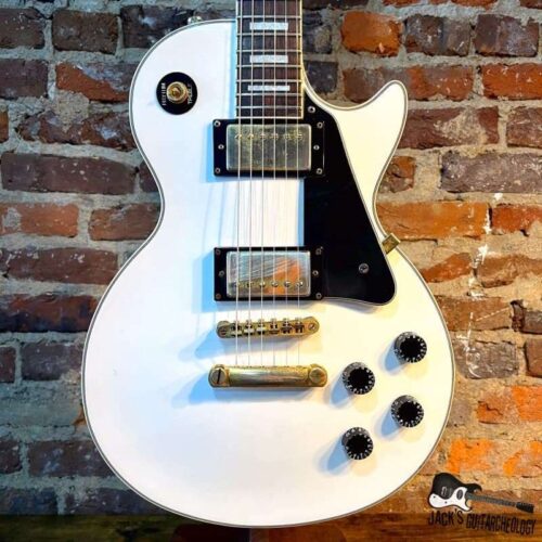 2005 Epiphone Les Paul Custom White -         Les Paul