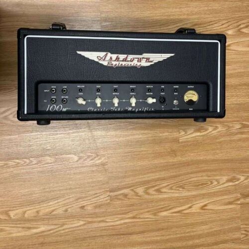 2010s Ashdown CTM-100 UK Custom Shop 100-Watt Bass Amp Head Black -       Custom Shop Amp Head