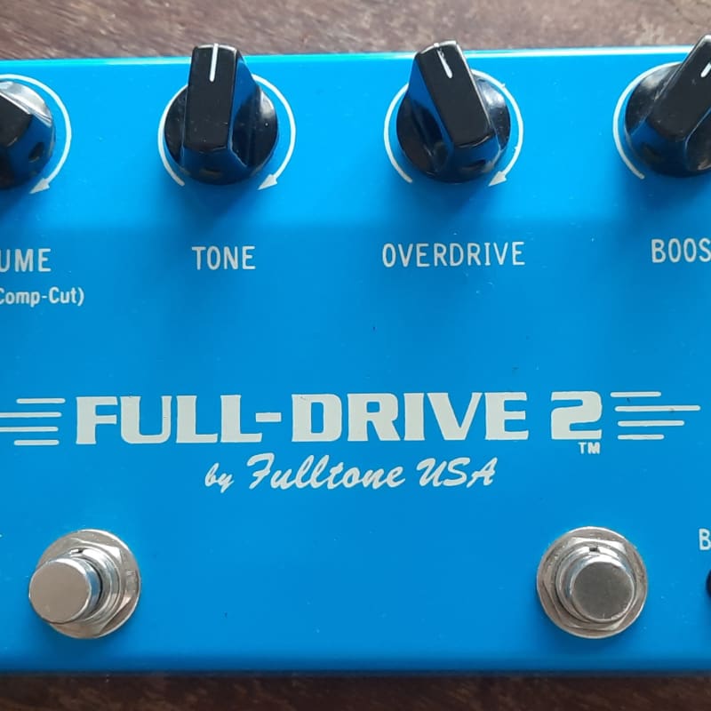 used 2003 Fulltone Full Drive 2 (non-mosfet) Metal Blue - Effect Pedal