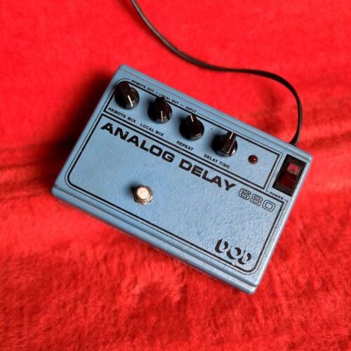 1980 DOD 680 stereo analog delay pedal Blue -            Analogue Delay