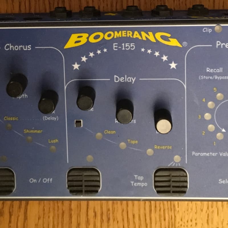 used 2010s Boomerang E155 Blue - Effect Pedal