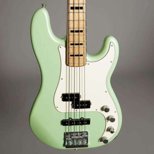 2015 Fender FSR Deluxe Precision Bass Special Surf Green Metallic -         Precision Bass