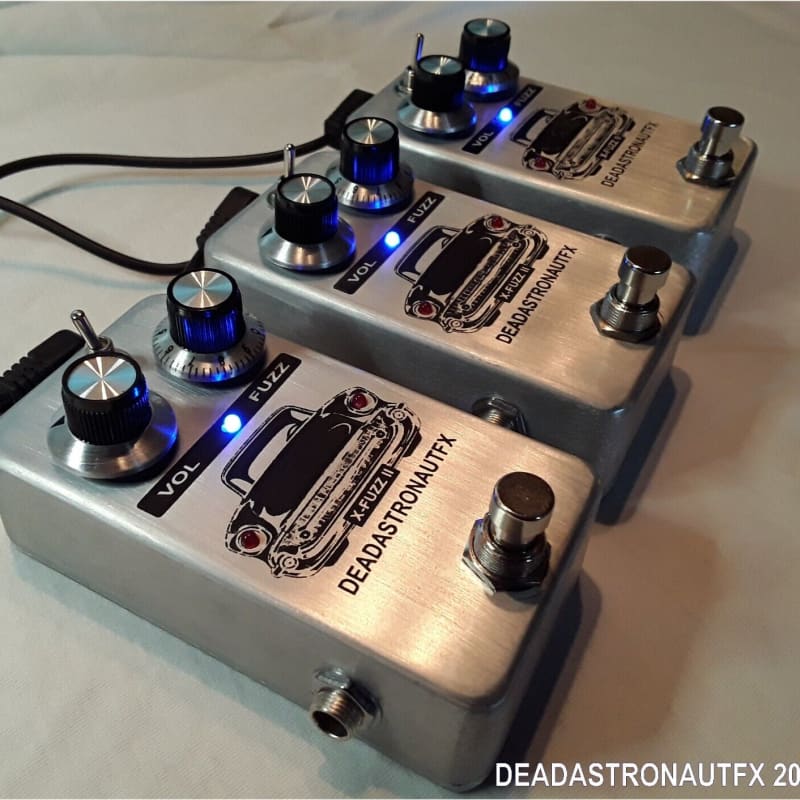 new 2023 DEADASTRONAUTFX X-FUZZ II ALUMINIUM ETCHED GRAPHICS - Effect Pedal