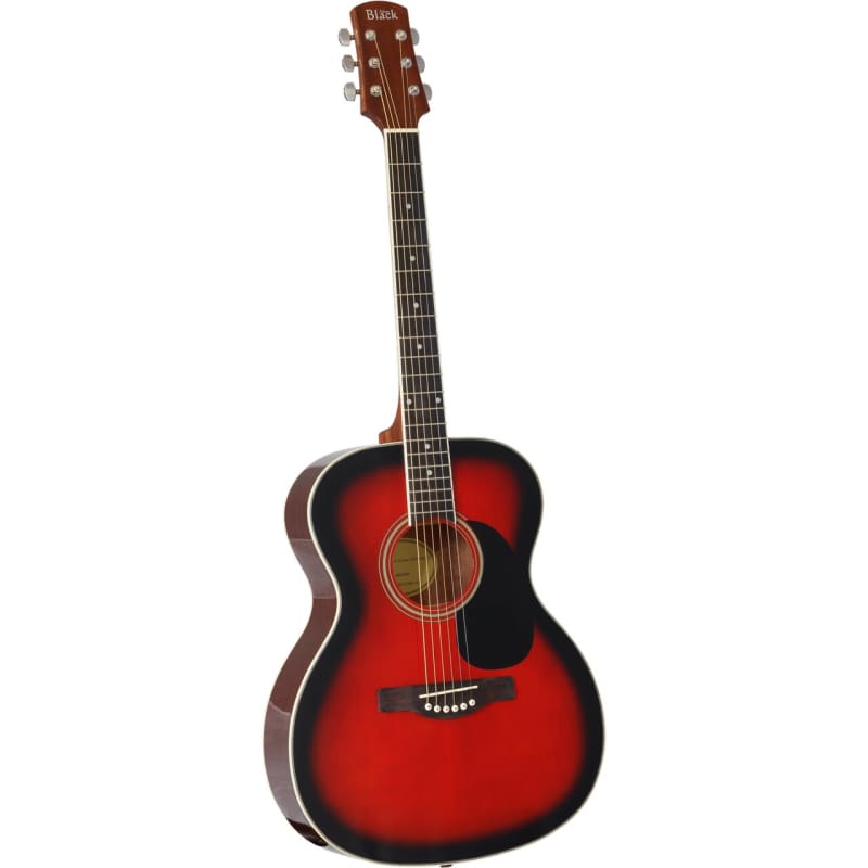 Adam Black Black O-2 - Trans Red Burst - £139.95 new Guitar