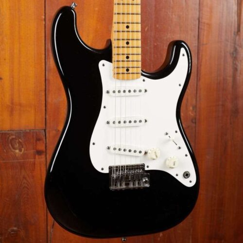 1983 Fender "Dan Smith" Stratocaster with Maple Fretboard Black -        Stratocaster