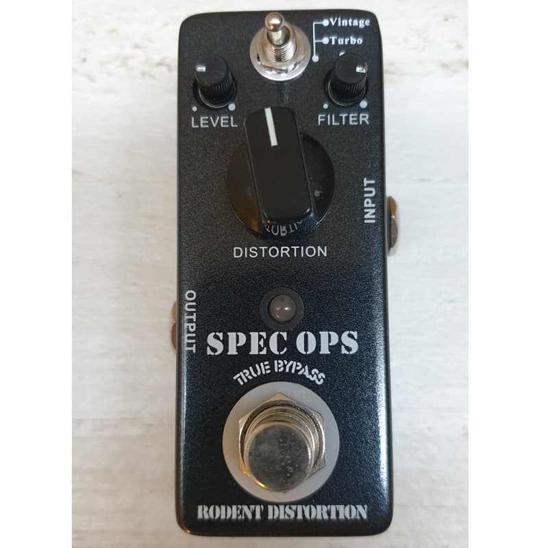 used Spec Ops Rodent Distortion NP-09 Black - Effect Pedal