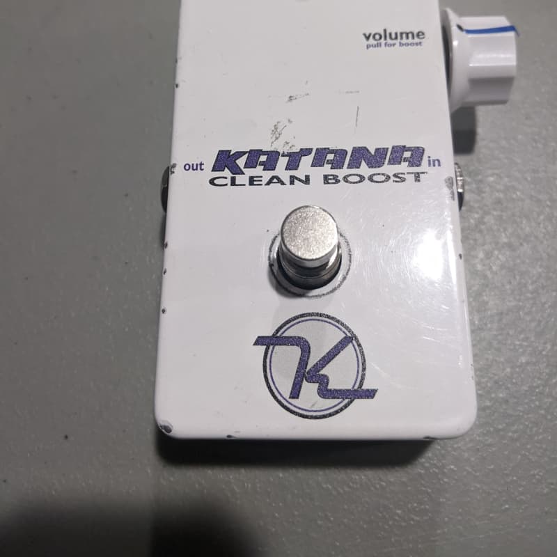 used 2014 - Present Keeley Katana Clean Boost V2 White - Effect Pedal