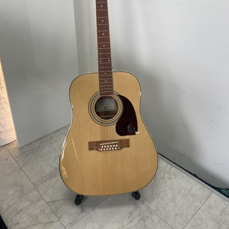 2010s Epiphone DR-212 12-String Acoustic Guitar Natural - £279 used Guitar