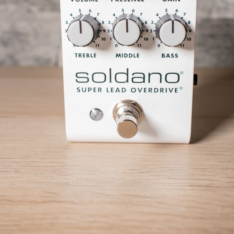 used 2022 - Present Soldano SLO Pedal White - Effect Pedal