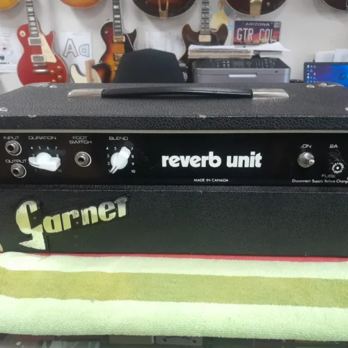 1960s Garnet Reverb Tank (TUBE) Black -       Tube