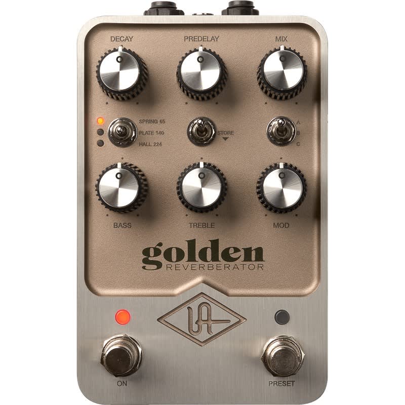 new Universal Audio Universal Audio UAFX Golden Reverberator Pedal... - Effect Pedal