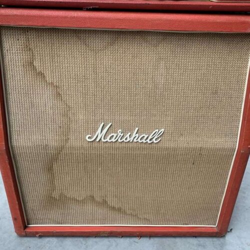 1967 - 1975 Marshall Cabinet with Celestion T1511 Red -        Cabinet