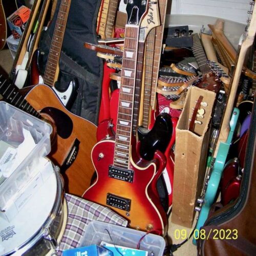 1970's/80's Memphis Les Paul Cherry Sunburst -         Les Paul