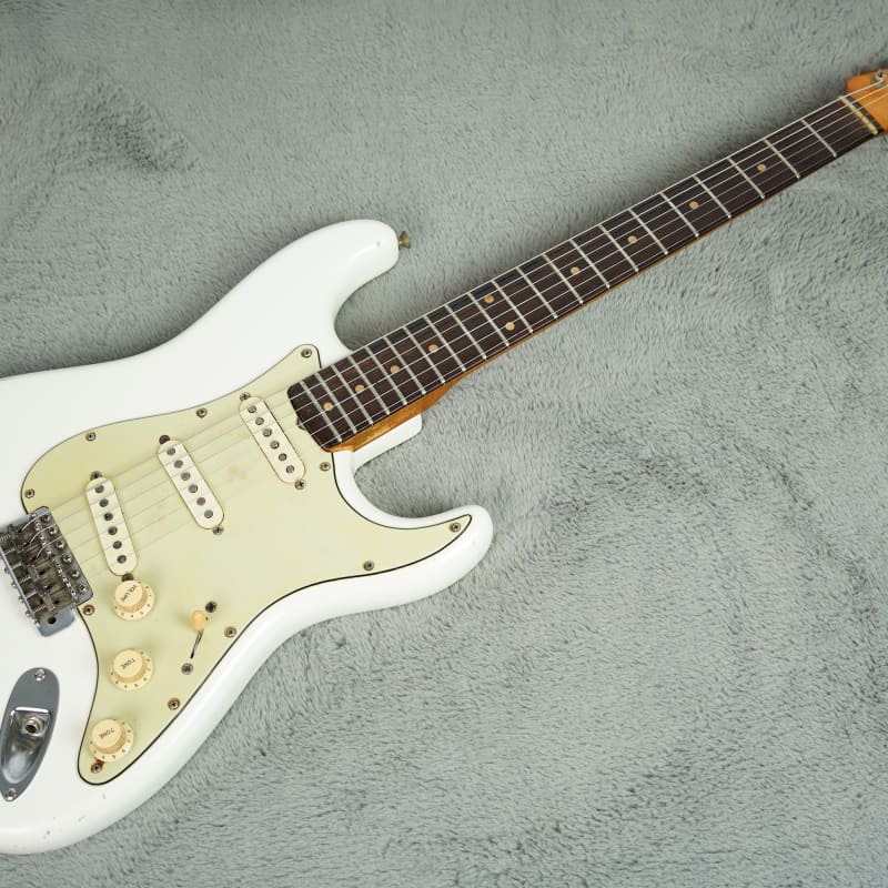 1961 Fender Stratocaster White Refin - £14545 used Guitar