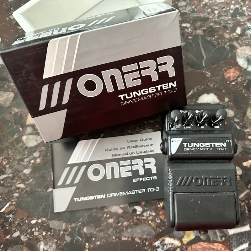 used Onerr Tungsten Drivemaster TO3 Tungsten - Effect Pedal