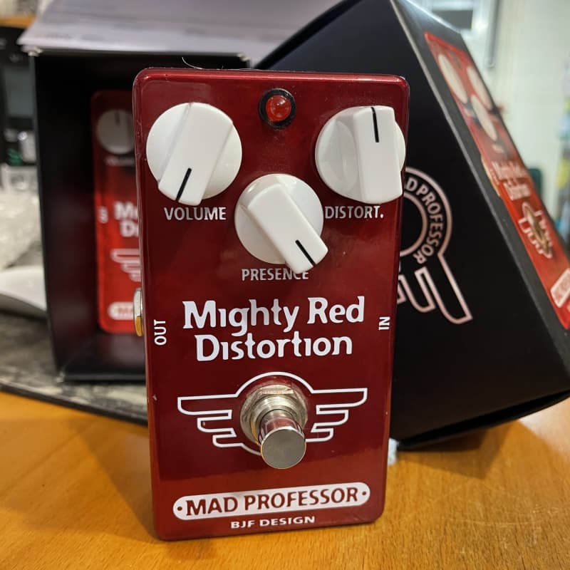 used 2010s Mad Professor Mighty Red Distortion Red - Effect Pedal