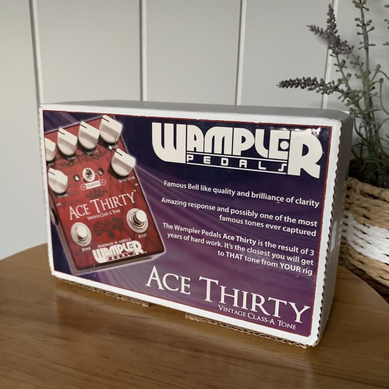 used 2010s Wampler Ace Thirty Red - Effect Pedal