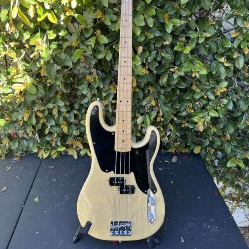 2000s Fender Telecaster Precision Bass Butterscotch Blonde -        Telecaster Precision Bass