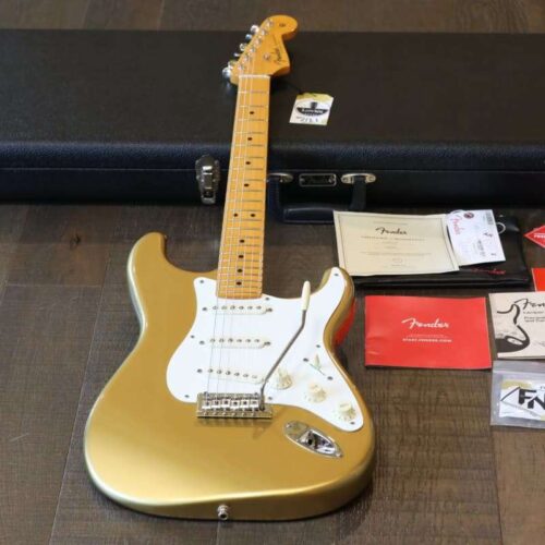 2020 Fender Lincoln Brewster Stratocaster Aztec Gold -        Stratocaster