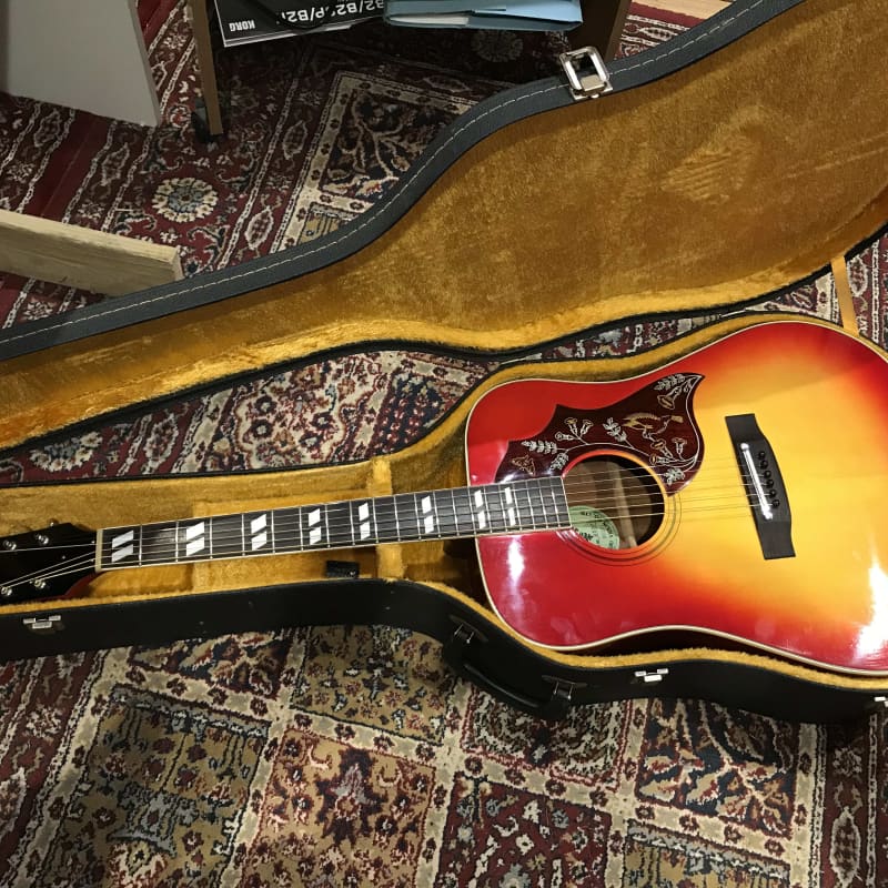 1969 Kiso Suzuki 9507 Hummingbird Cherry Sunburst - £525 used Guitar