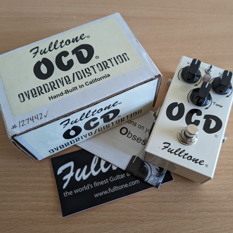 used 2007 - 2017 Fulltone OCD V1 Series 4 White - Effect Pedal