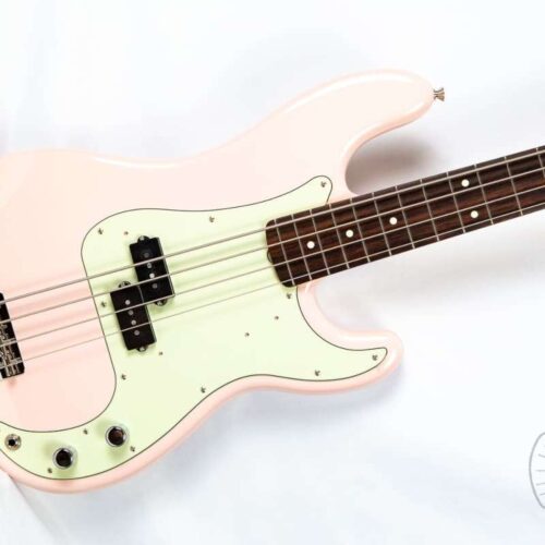 2023 Fender MIJ Traditional '60s Precision Bass Shell Pink -         Precision Bass