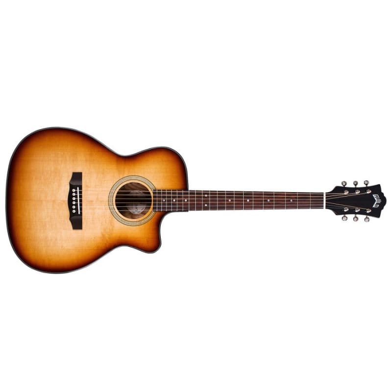 Guild OM-260-CE Deluxe Burled Ash - £549 new Guitar