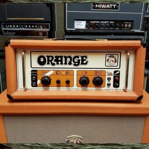 1972 Orange OR80 80-Watt Guitar Amp Head Orange -        Amp Head