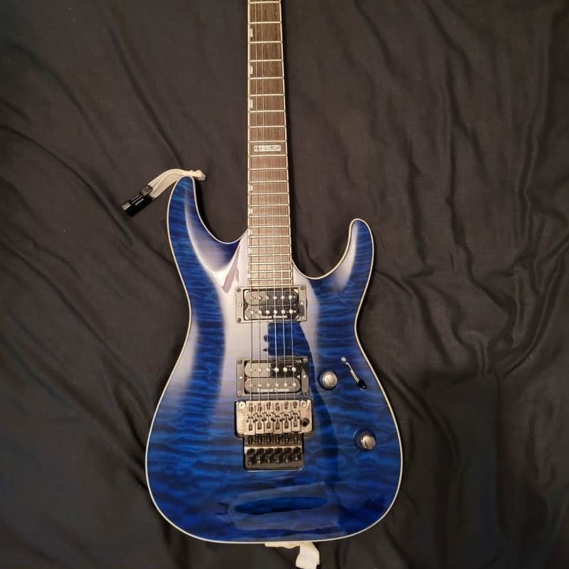 2016 - 2018 ESP LTD MH-401 FR See Thru Blue - £495 used Guitar