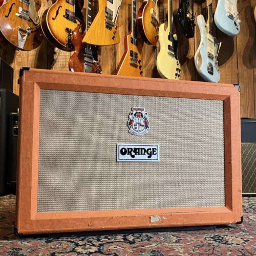 2010s Orange PPC212 120-Watt 2x12" Guitar Cabinet Orange -         Vintage