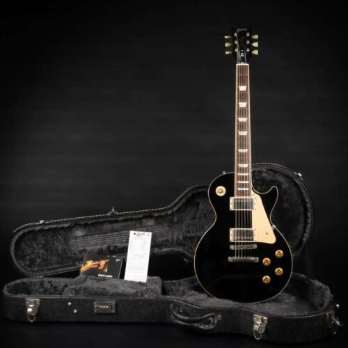 2002 - 2007 Gibson Les Paul Standard with '50s Neck Profile Ebony -         Les Paul