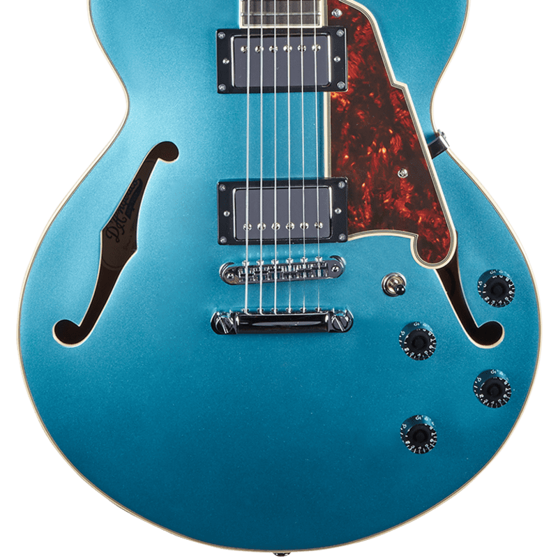 D'Angelico Premier SS Single Cut Semi-hollow with Stop-bar Tai... - £679 new Guitar