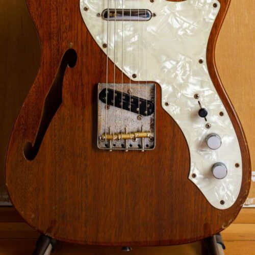 1996 Fender Telecaster Thinline Natural Mahogany -        Telecaster