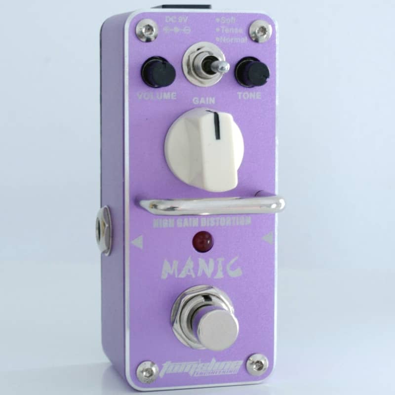 used 2010s Tomsline AMC-3 Manic Distortion Purple - Effect Pedal