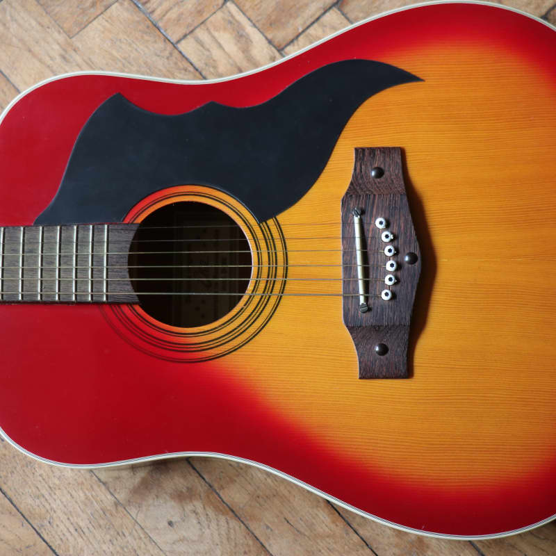 1981 Eko D-30 Cherry Sunburst - £211.65 used Guitar