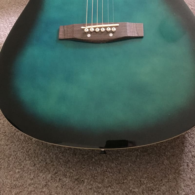 2000,s SOLD Bowden Jumbo Aquamarine - £107 used Guitar