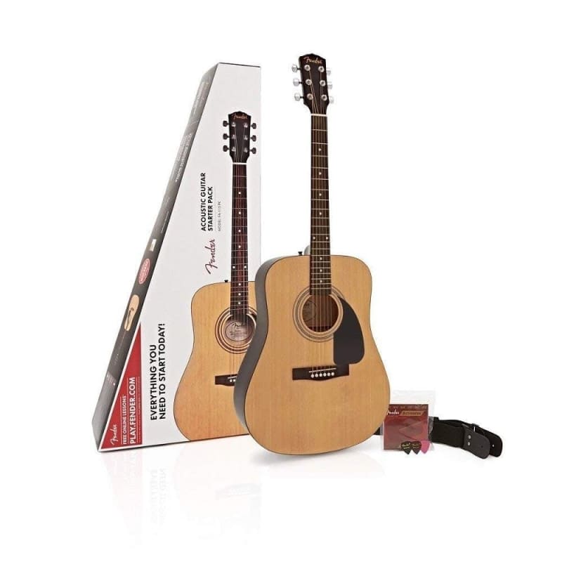 2010s Fender FA-115 Dreadnought Beginner Acoustic Guitar Pack ... - £124.17 new Guitar