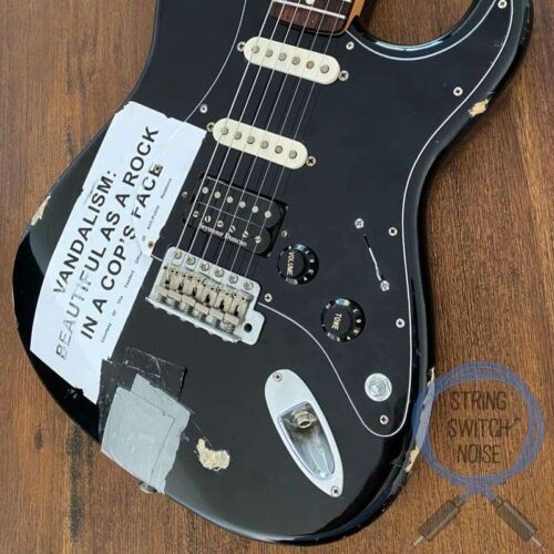 1999 Fender VANDALISM Stratocaster black -        Stratocaster