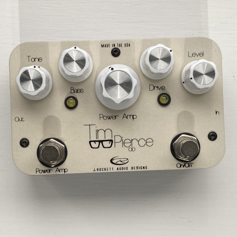 used 2010s J. Rockett Tim Pierce Overdrive White - Effect Pedal