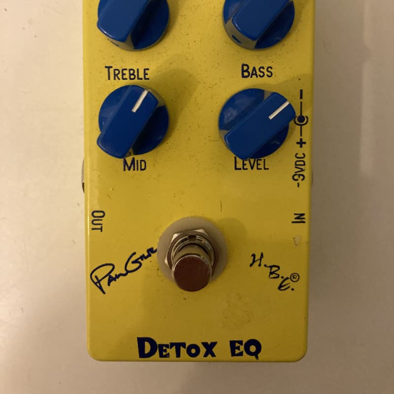 used 2010s HomeBrew Electronics Detox EQ Yellow - Effect Pedal