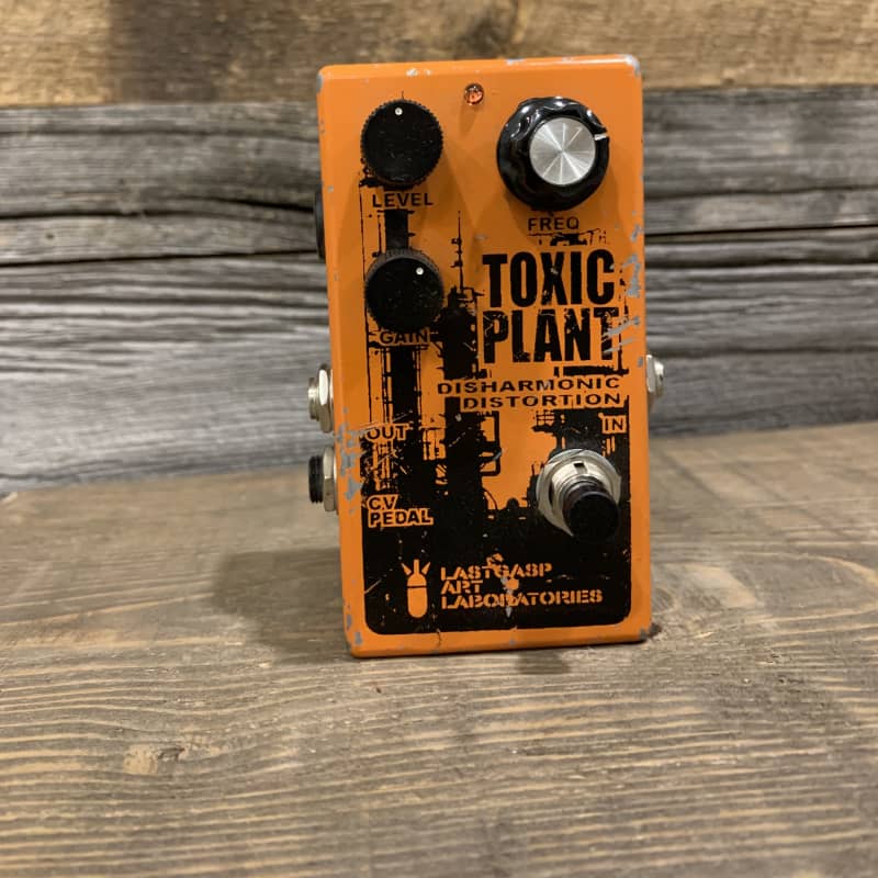 used 2010s Lastgasp Art Laboratories Toxic Plant Orange - Effect Pedal