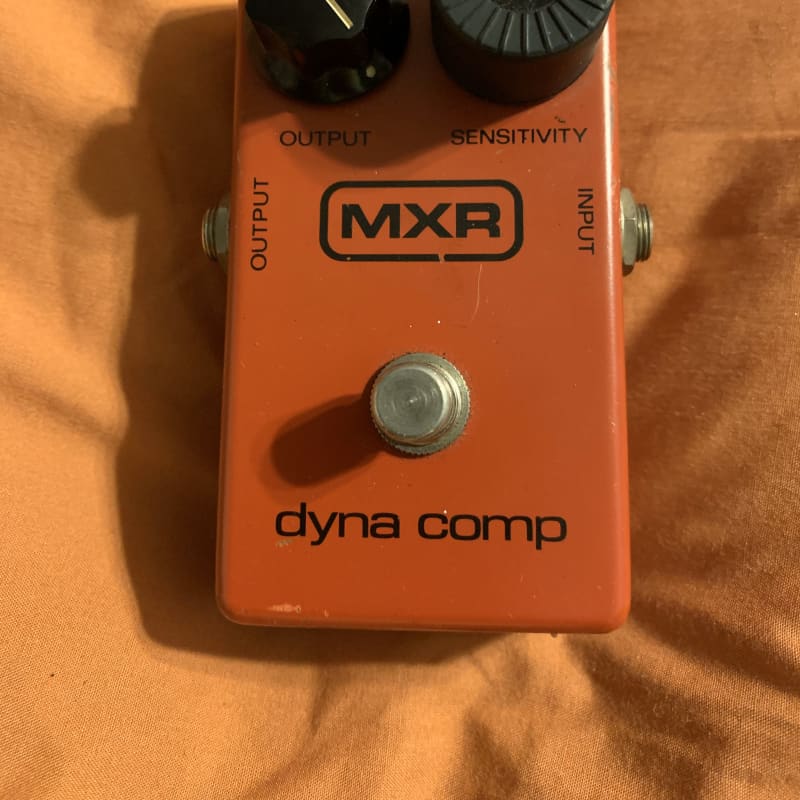 used 1979 MXR Dyna Comp Compressor Modded Effect Pedal Red - Effect Pedal